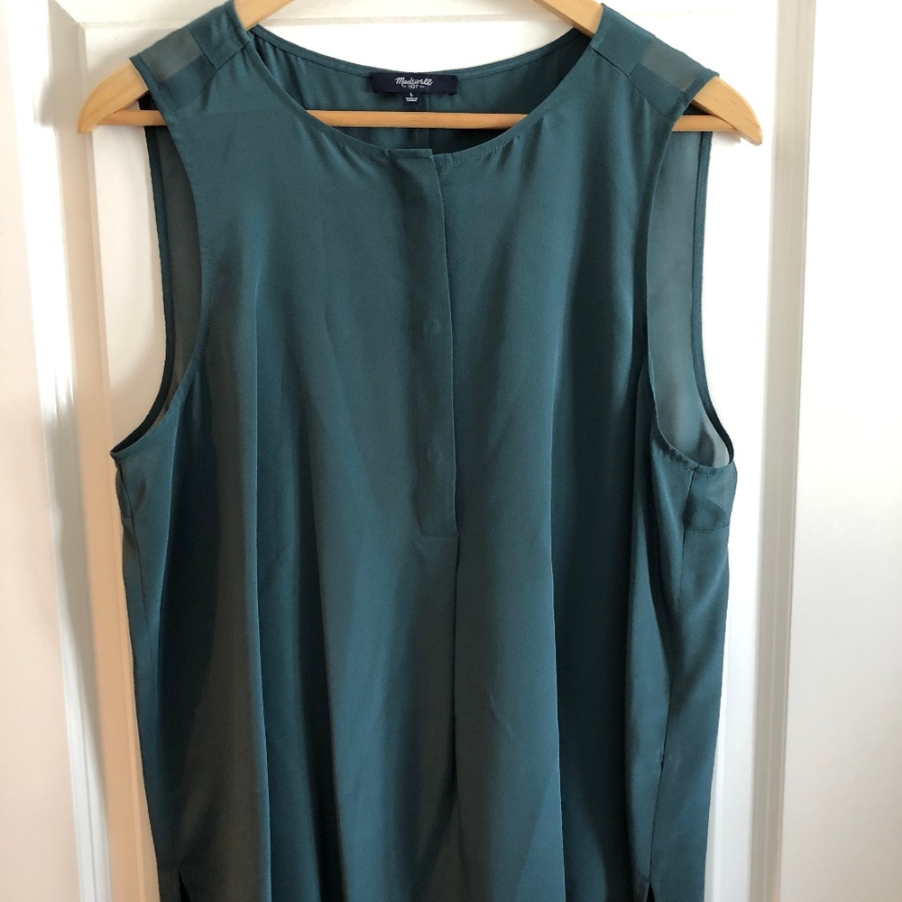 Silk tank top